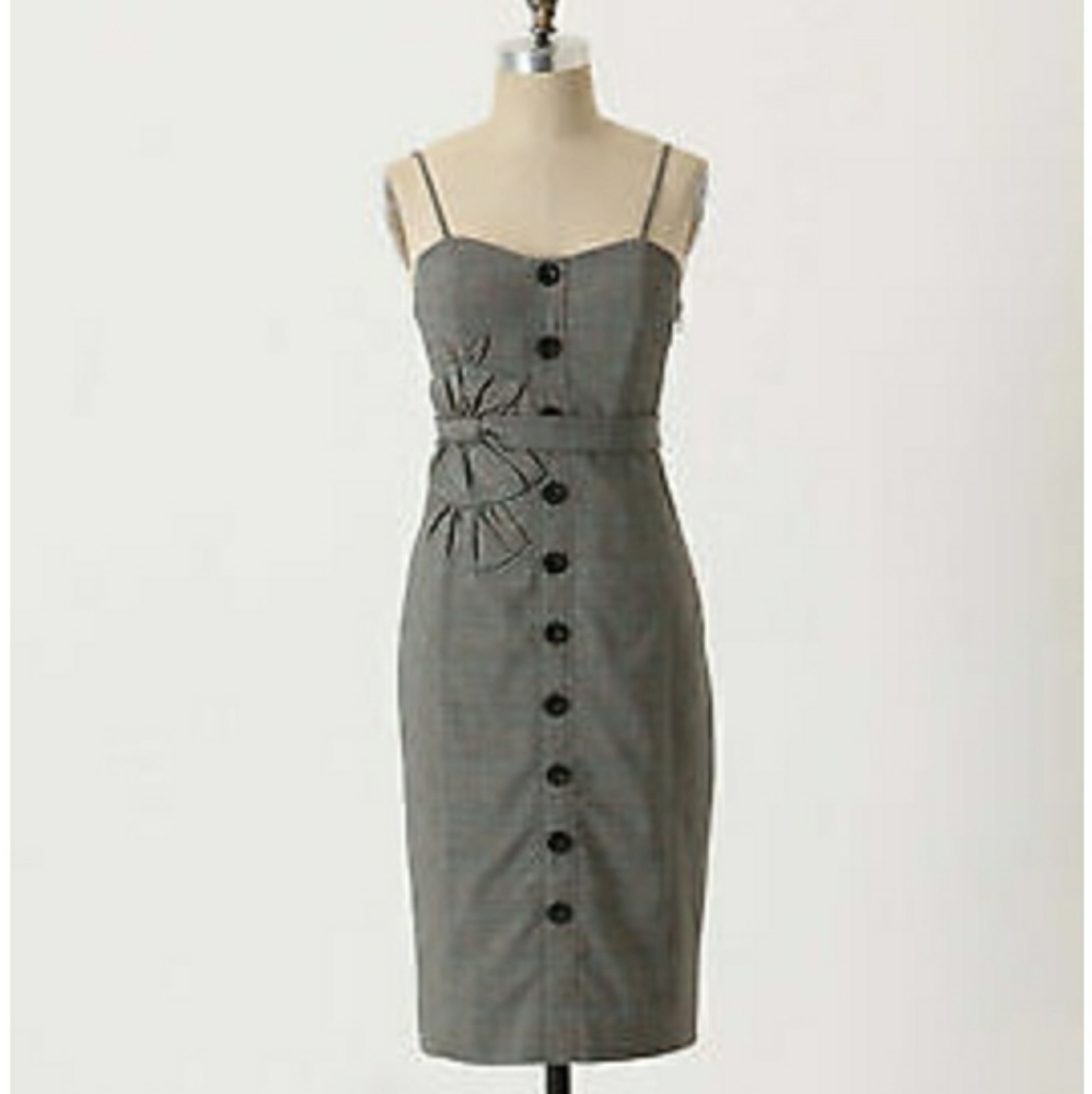Anthropologie Doubly Adorned Dress by Floreat